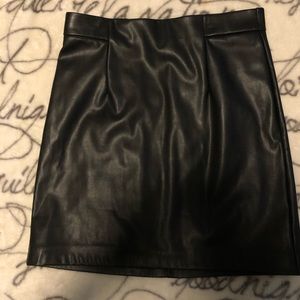 Ladies Leather Skirt